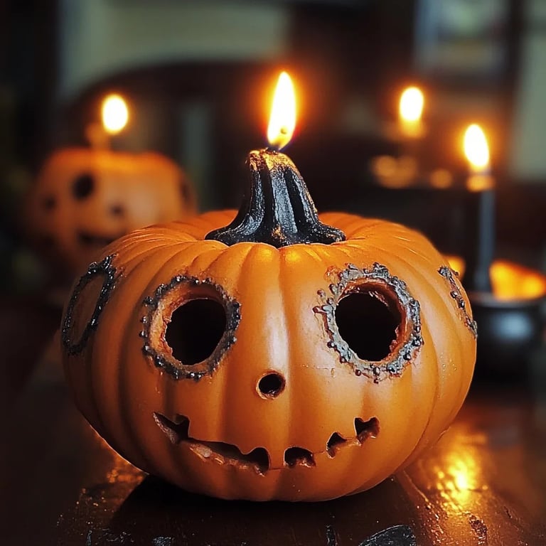 Rusted Pumpkin Candles: An Amazing Ultimate Fall Decor Guide