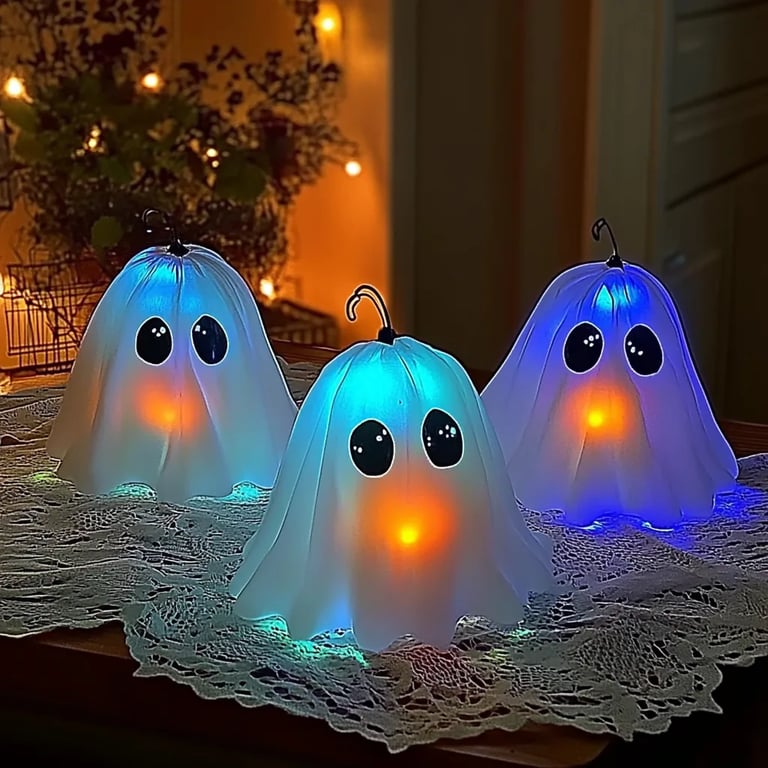 DIY Friendly Glowing Bottle Ghosts: A Step-by-Step Guide for Spooktacular Decor