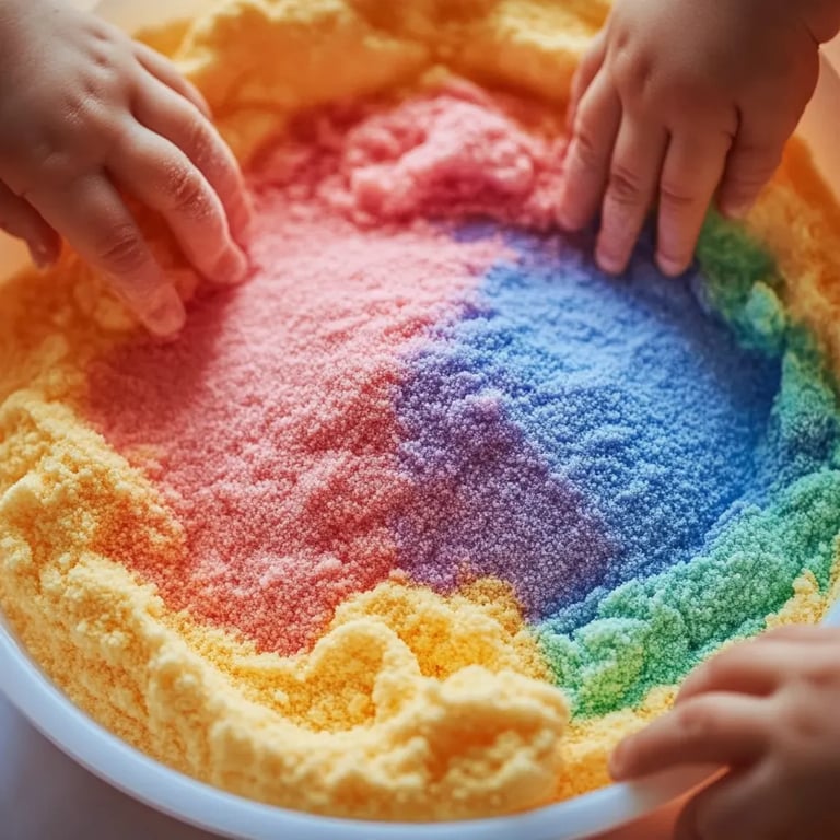 How to Make Rainbow Glow Moon Dough: A Creative Crafting Adventure
