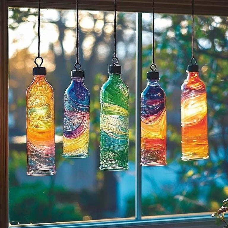 How to Make Recycled Plastic Bottle Suncatchers: A Step-by-Step Guide