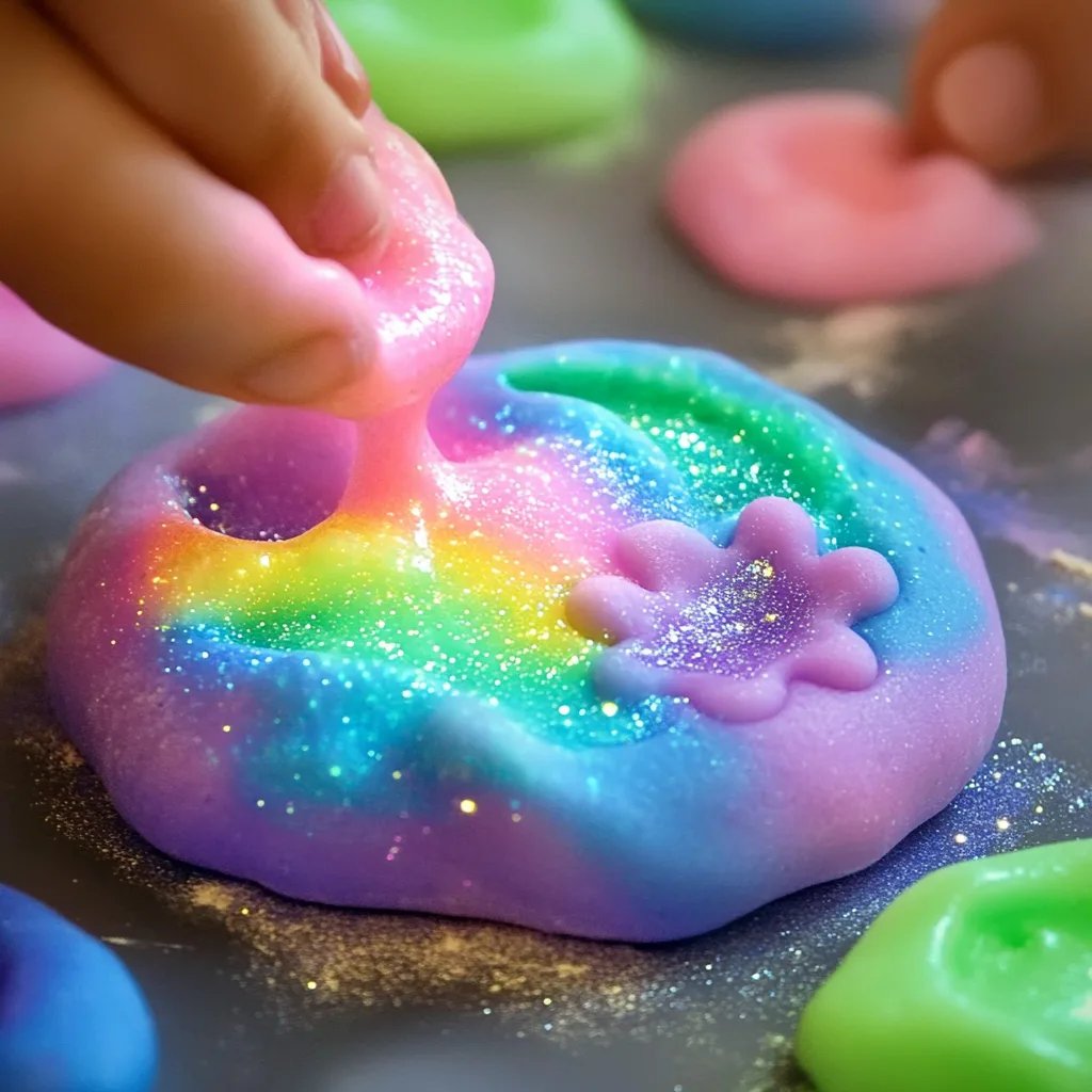 Rainbow Glow Moon Dough: An Incredible 7-Step Recipe