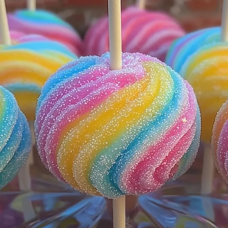 How to Make Cotton Candy Swirl Candy Apples: A Sweet Treat Adventure