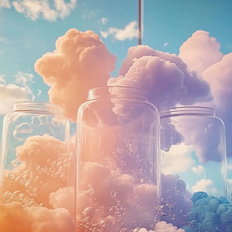 Cotton Candy Cloud Jars: An Amazing Ultimate Recipe for Kids