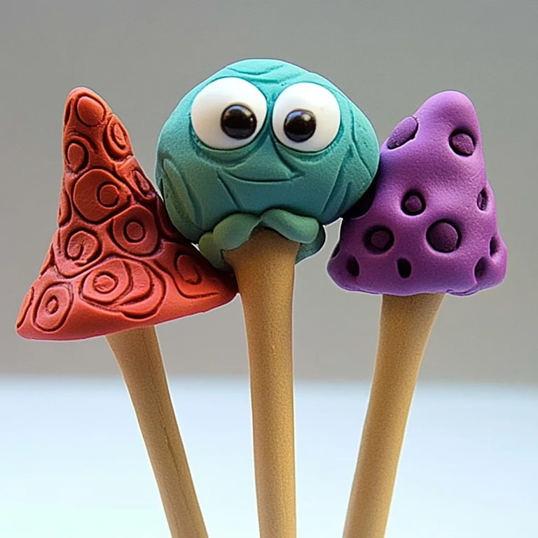 Crafting Air Dry Clay Pencil Toppers: A Step-by-Step Guide