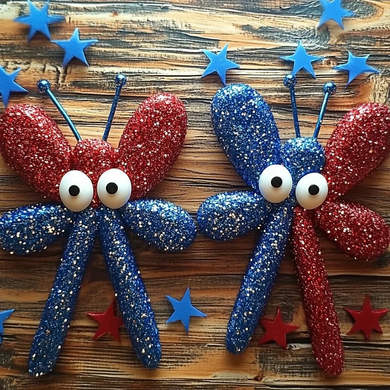 Crafting Red, White, and Blue Clothespin Crafts: A Guide for Every Occasion
