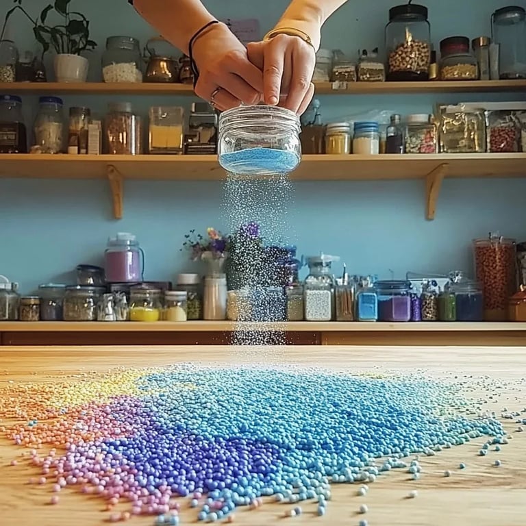 A Splash of Fun: How to Make DIY Fizzy Chalk Paint