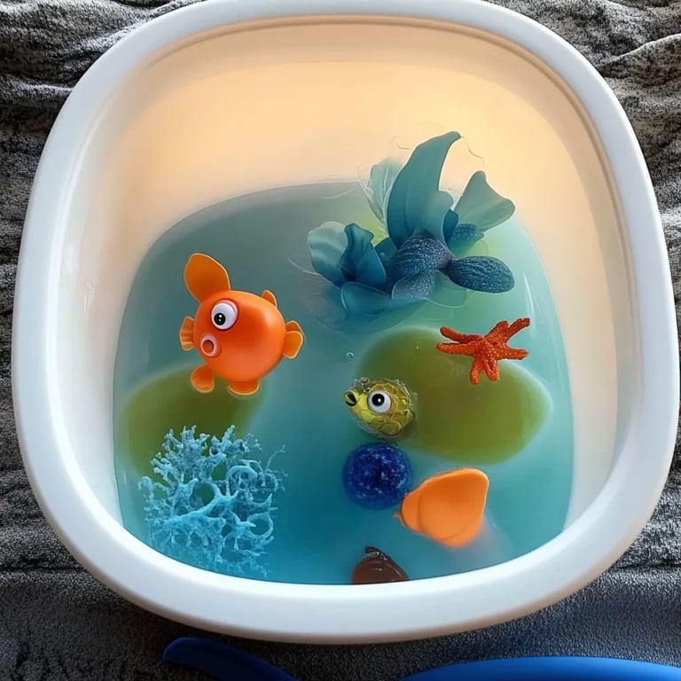 Dive Into Crafting: How to Make a Captivating Ocean Sensory Bin