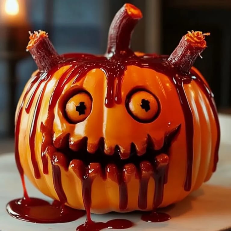 How to Make Bloody Pumpkin with Candy Fingers: A Spooktacular DIY Guide