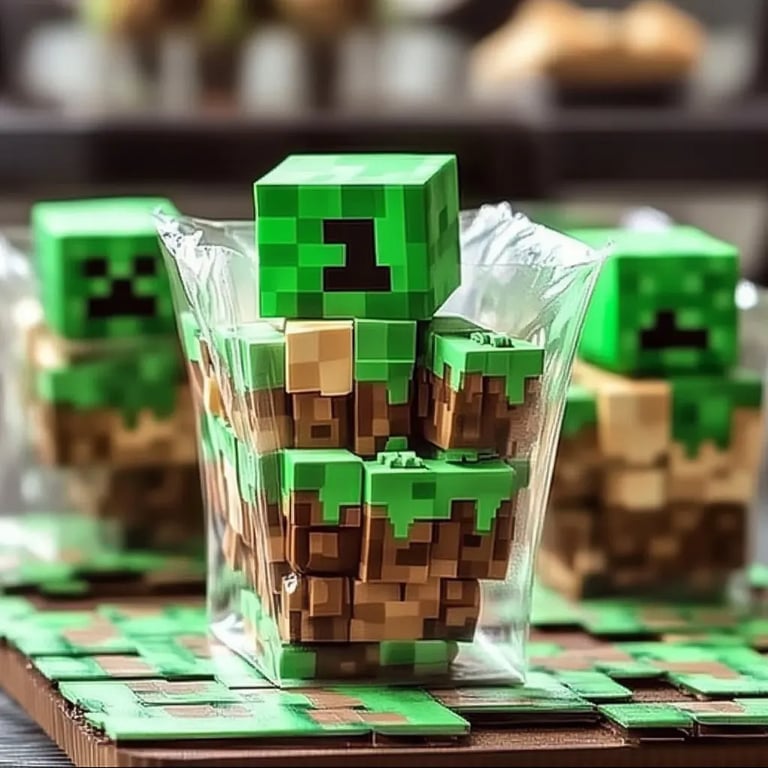 How to Make Minecraft Cupcake Party Bag Treats: A Whimsical Crafting Adventure