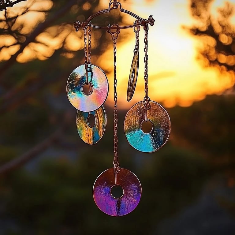Creating Magic: A Step-by-Step Guide to Making DIY CD Wind Chimes
