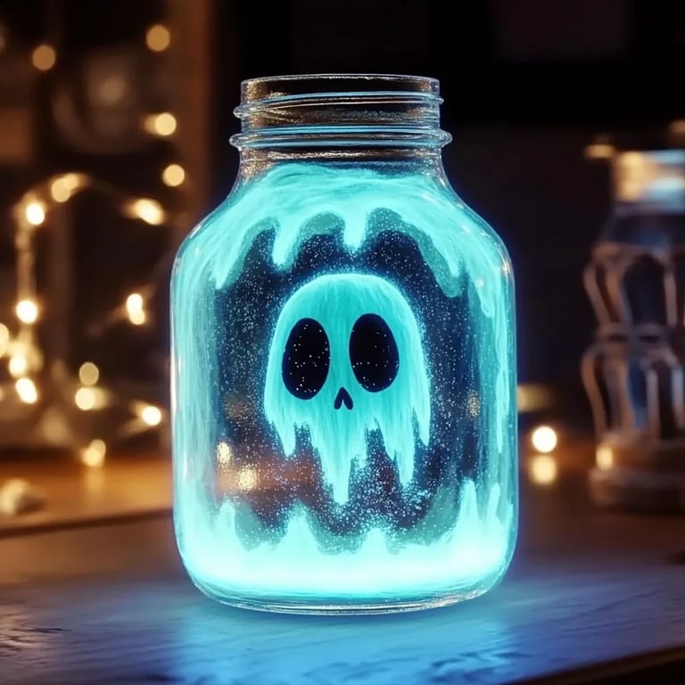 How to Make a Baking Soda Glowing Ghost Jar: A Step-by-Step Guide