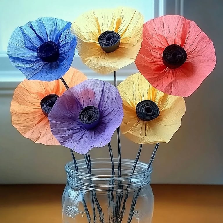 How to Make Coffee Filter Flowers: A Step-by-Step Guide from My Crafting Corner