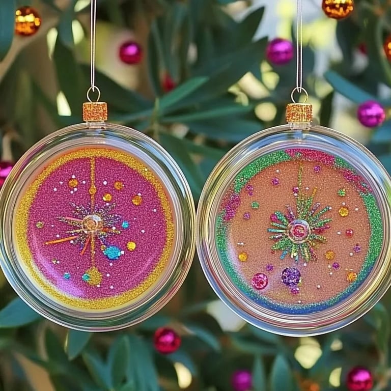 How to Make a Glitter Lid Suncatcher Mobile: A Step-by-Step Guide from an Experienced Crafter