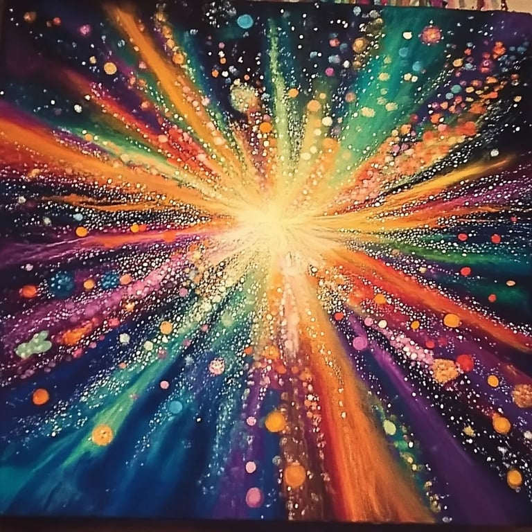 How to Make Salt and Glue Fireworks Painting: A Fun and Creative Craft for All Ages