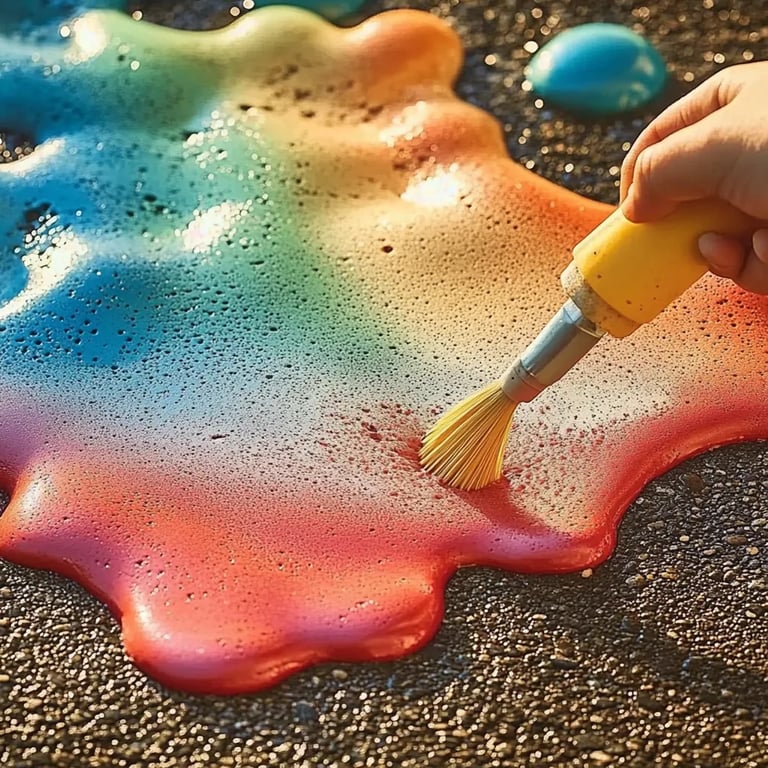 How to Make Fizzy Chalk Paint: A Crafting Adventure