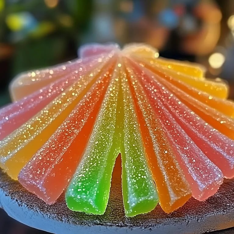 How to Make Glow-in-the-Dark Jolly Rancher Candy Apple Slices