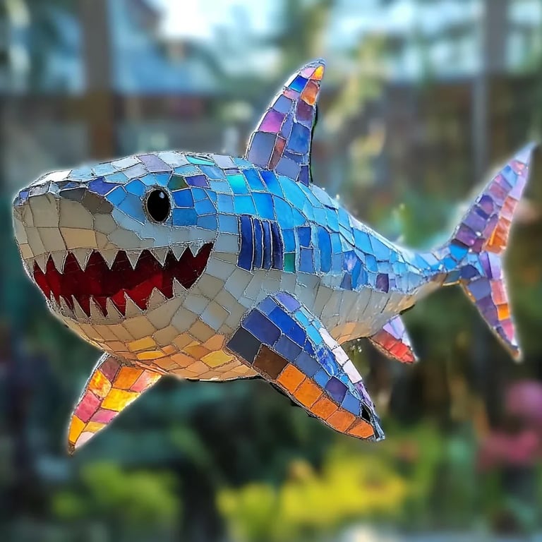 How to Make a Shark Suncatcher Craft: A Step-by-Step Guide