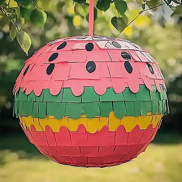 Crafting Joy: How to Make a DIY Watermelon Piñata
