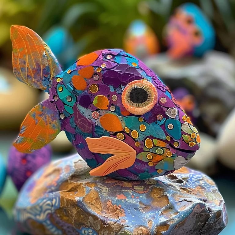 Colorful Stone Fish Craft: An Incredible Ultimate Guide with 7 Tips