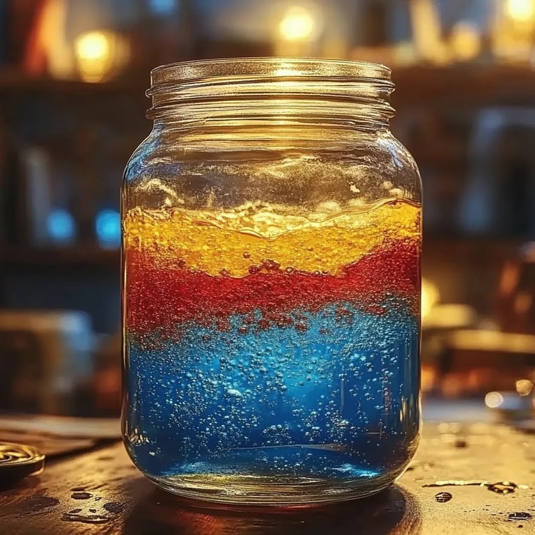 Crafting Fire & Rain: How to Create Rainbow In A Jar