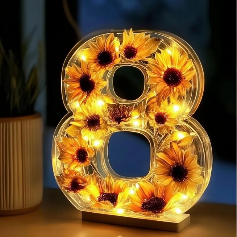 How to Make a Stunning Floral Resin Night Light: A Crafting Journey