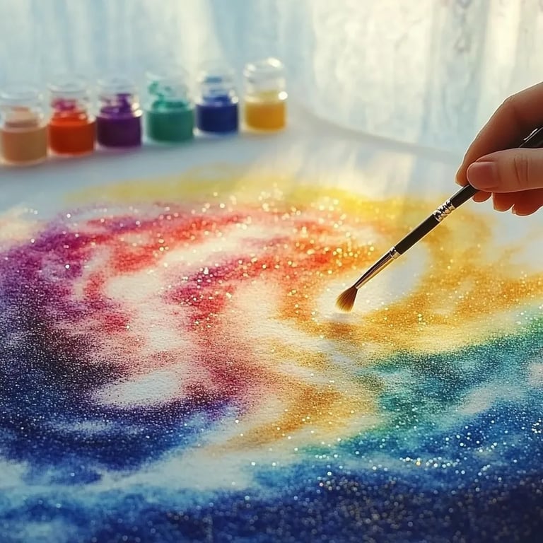 Mastering Baking Soda Painting: A Whimsical Journey into Creativity