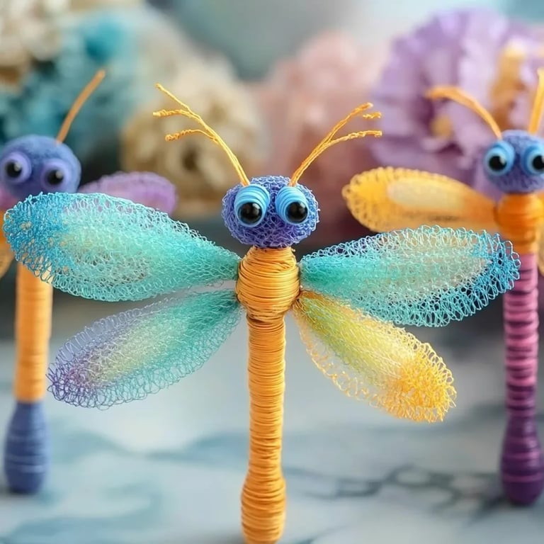 How to Make Popsicle Stick Dragonflies: A Fun and Easy Craft for All Ages