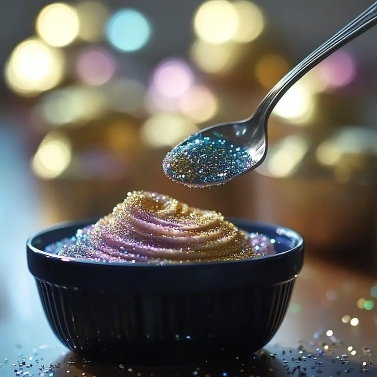DIY Edible Glitter: An Amazing Ultimate Guide to 5 Bright Colors