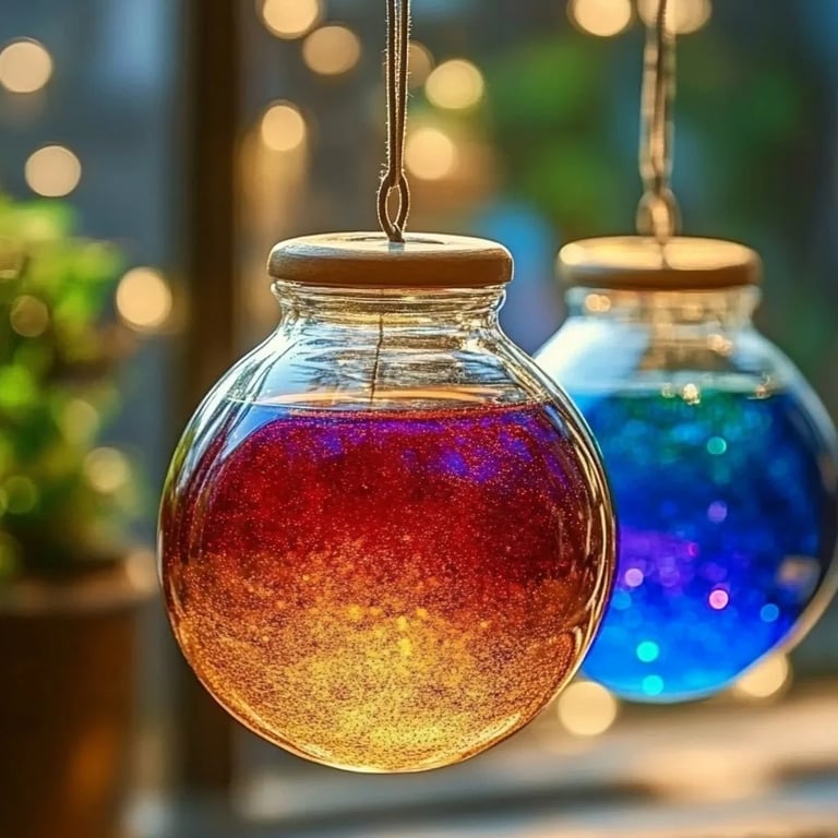 How to Make Lava Lamp Style Suncatchers: A Step-by-Step Guide