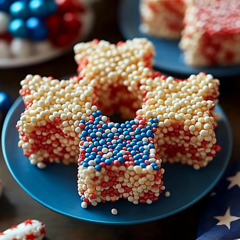 Celebrate Independence Day with Festive 4th of July Rice Krispie Treats: A Step-by-Step Guide