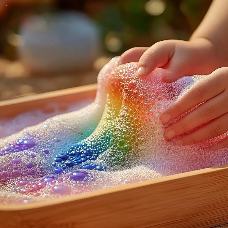 How to Make Sparkling Rainbow Bubble Slime with a Twist: A Craft Lover’s Guide