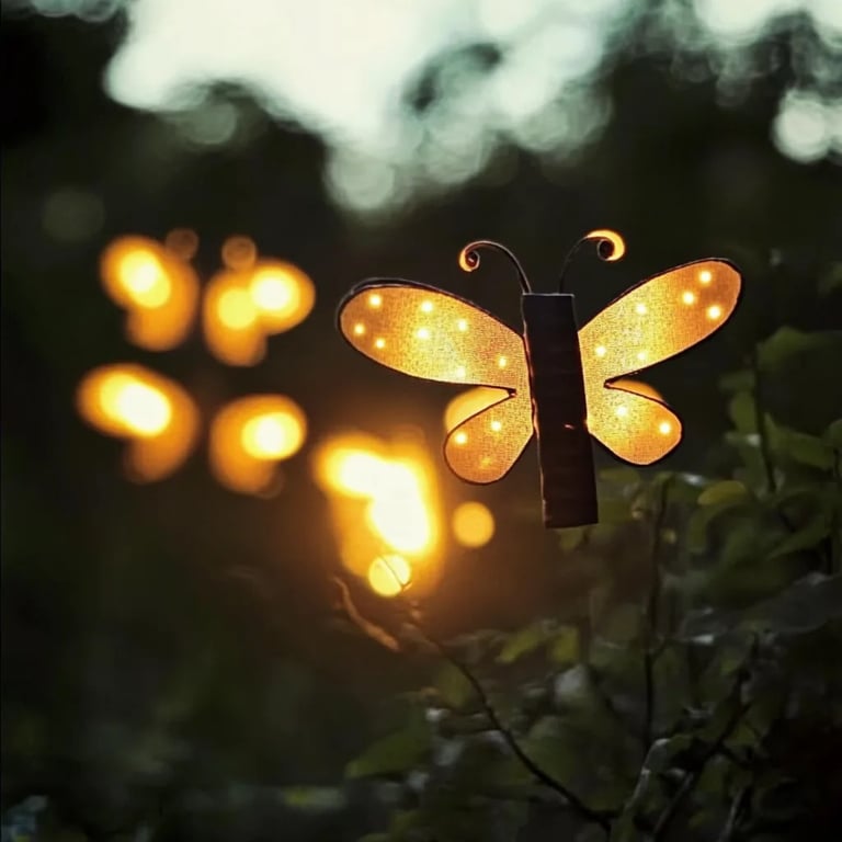 Whimsical Paper Roll Fireflies: An Amazing Ultimate Craft for Kids
