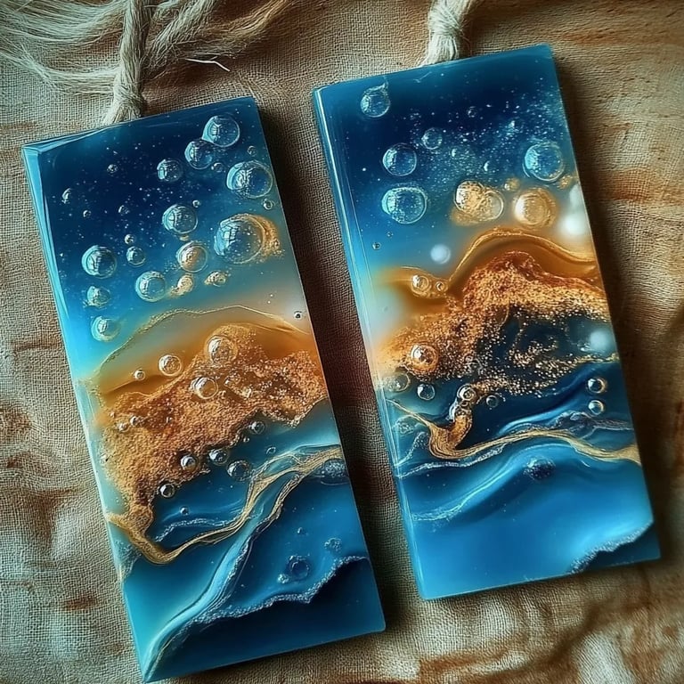 Crafting Ocean Resin Bookmarks: A Step-by-Step Guide to Your DIY Adventure