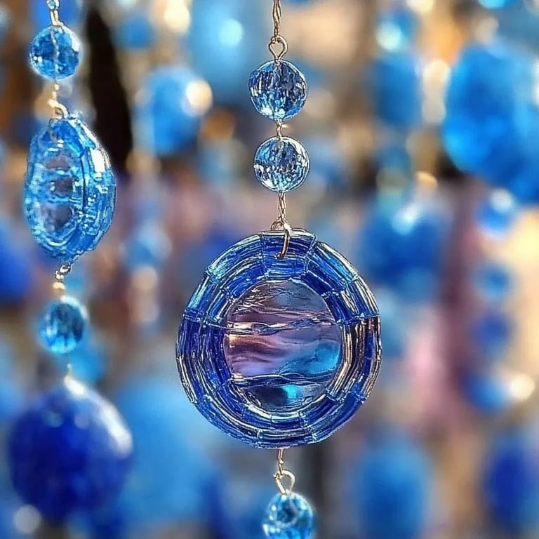 How to Make DIY Blue Suncatchers: A Step-by-Step Guide