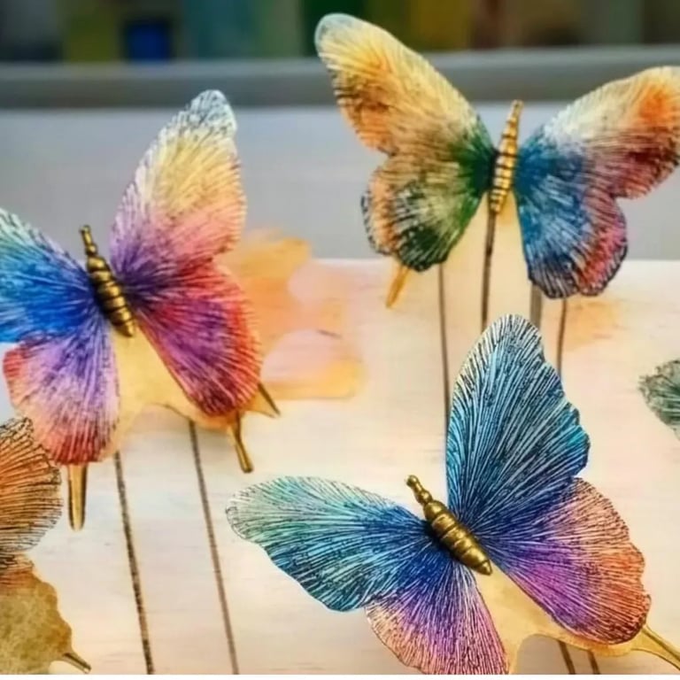 The Art of Creating Chromatography Coffee Filter Butterflies: A Step-by-Step Guide